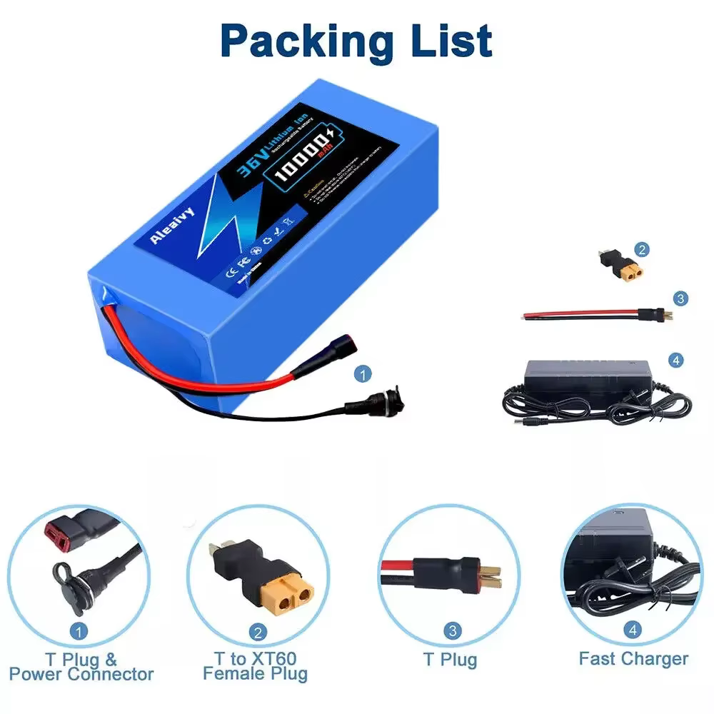 Batterie au lithium pour trottinette électrique 10S7P 36V 20000mAh