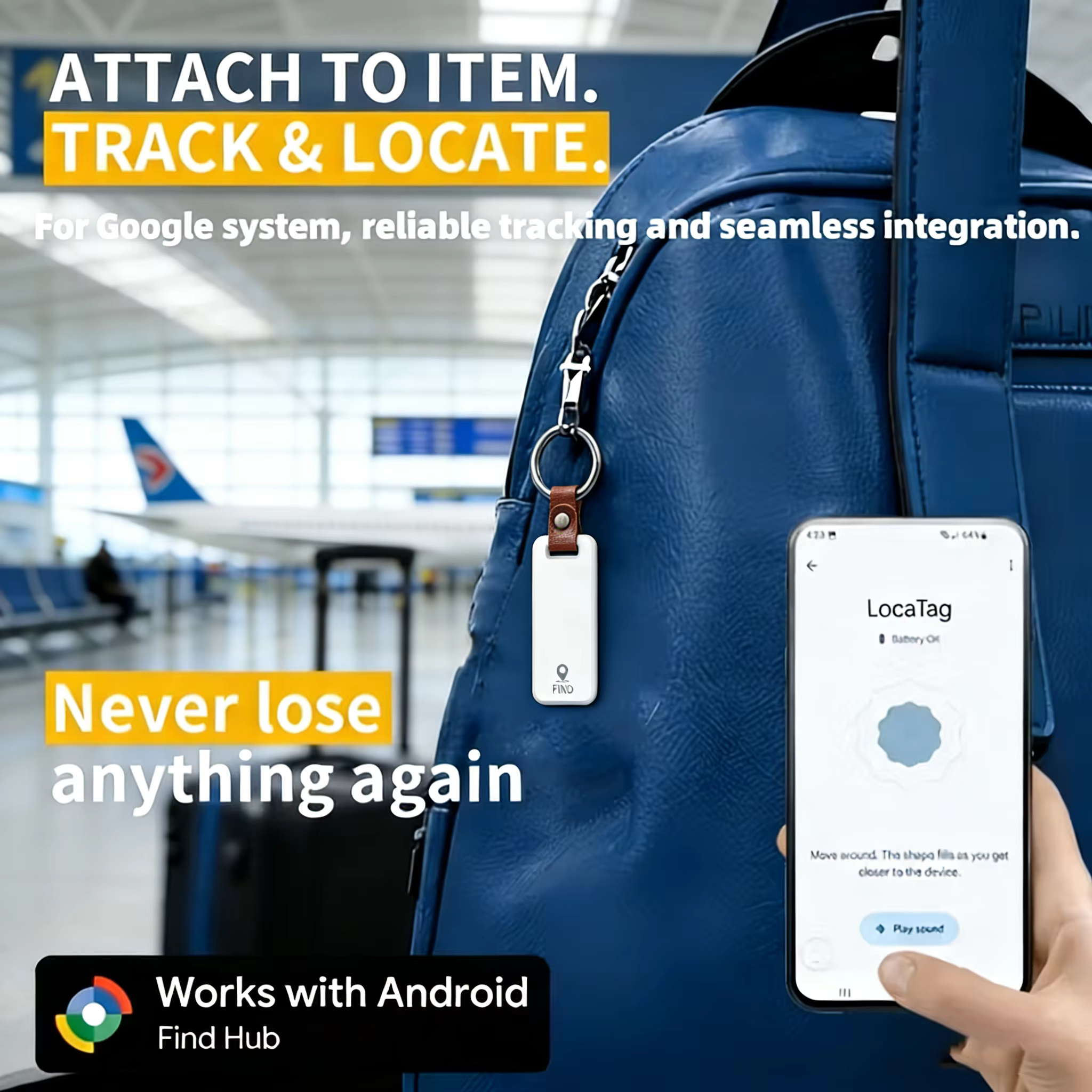 Mini Google Find My Gps Tracker Android Bluetooth traqueurs d'activité intelligents appareils portables Android Airtag localisateur intelligent