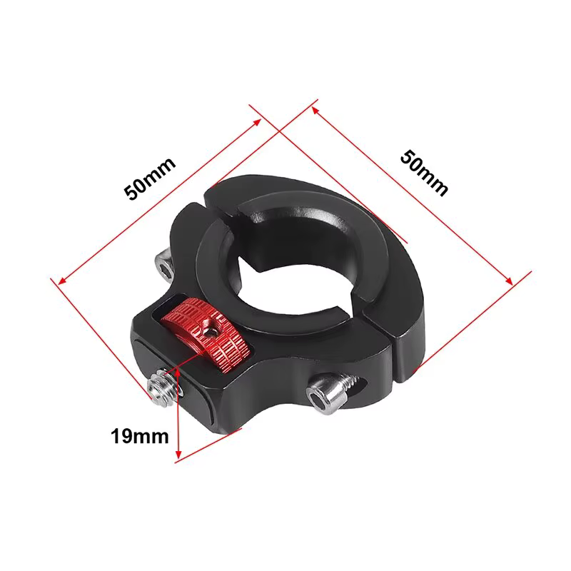 Clip de fixation pour guidon de moto et vélo