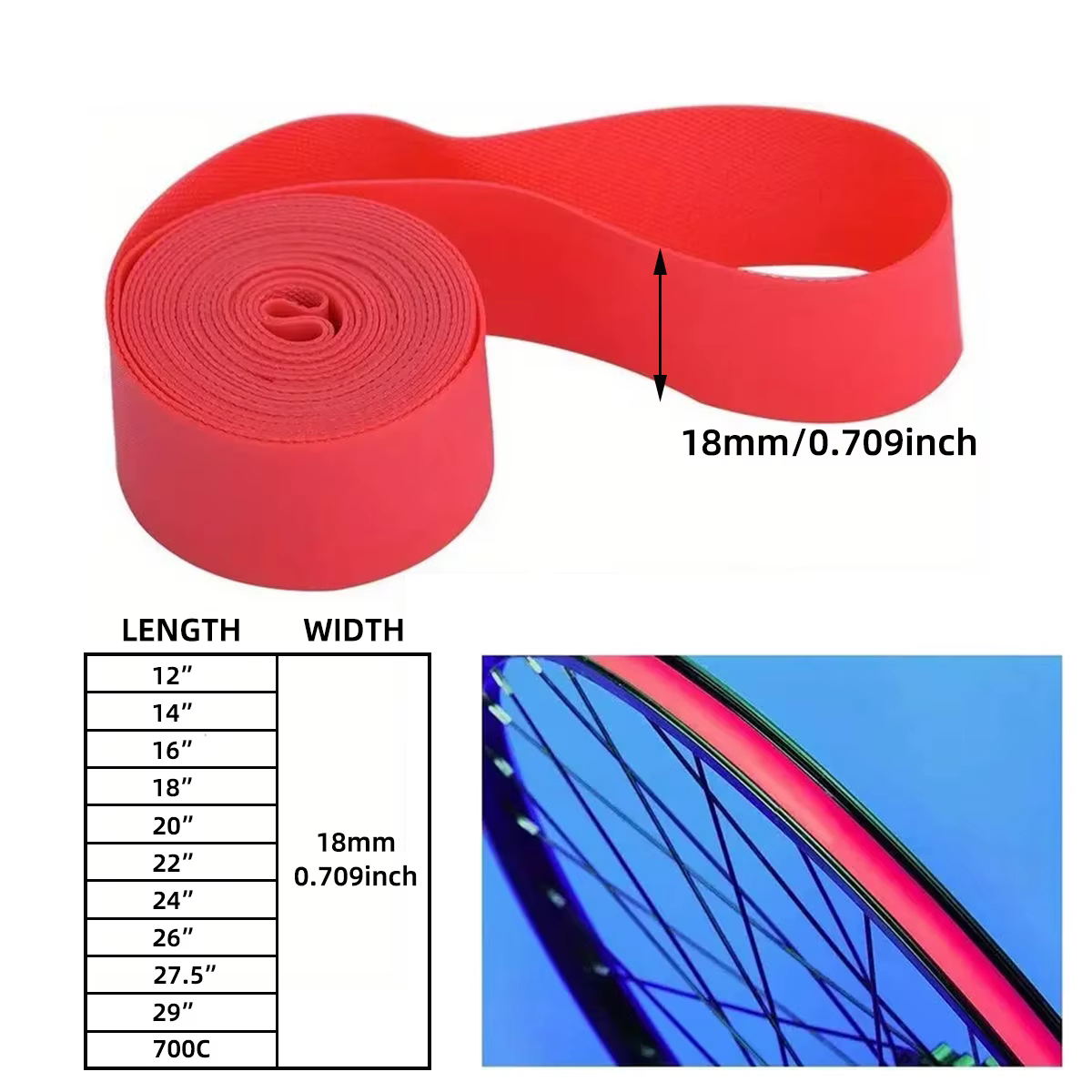 Bande de jante de vélo