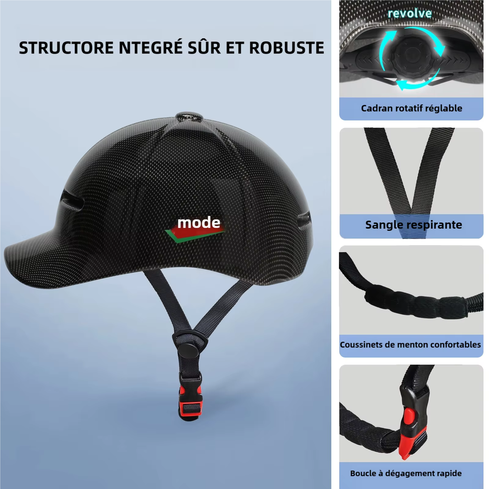 Casques de vélo GUDOOK Nouvelle casquette de baseball