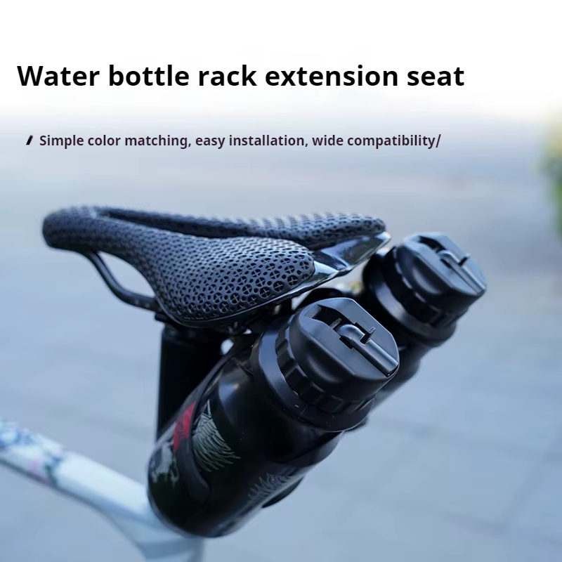 Extension de bouteille d'eau en alliage d'aluminium pour vélo