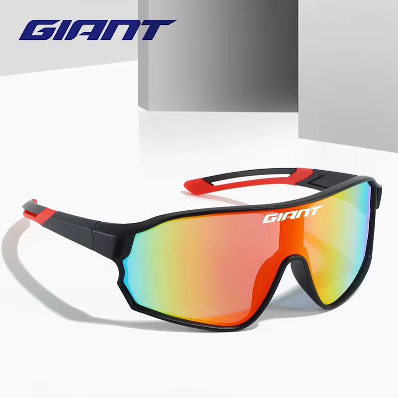 Lunettes de cyclisme géantes avec vision haute définition certifiée CE/ANSI conception Cateye vtt/vélo de route homme femme antisueur et antibuée