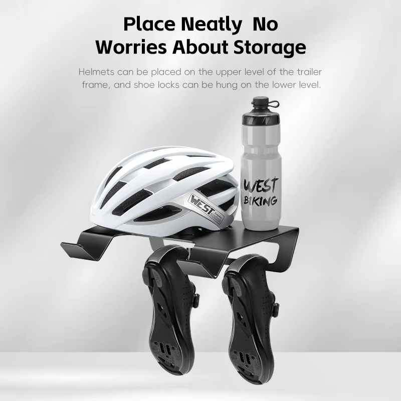 WEST BIKING-Support mural multifonctionnel pour vélo