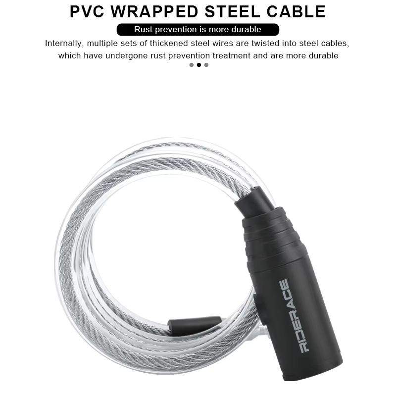 Câble antivol de haute sécurité pour vélo électrique