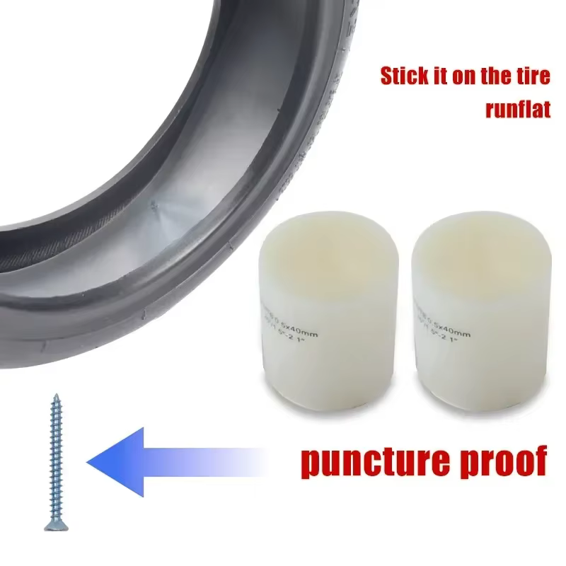 Bande anti-crevaison de 40 mm de large pour pneus de vélo 22