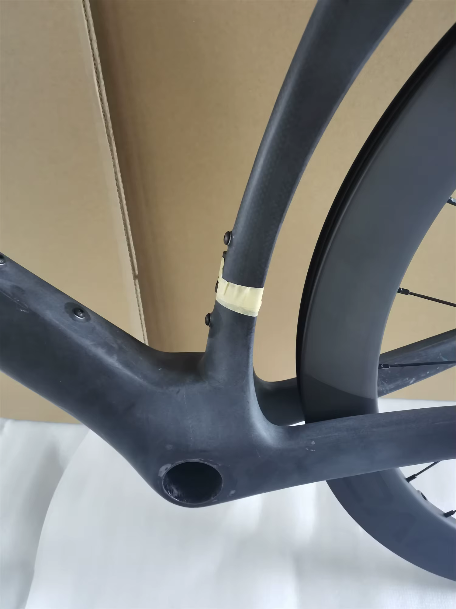 Nouveau disque cadre de vélo de route en carbone support inférieur BB droit Ultegra Di2 groupe électronique 700C