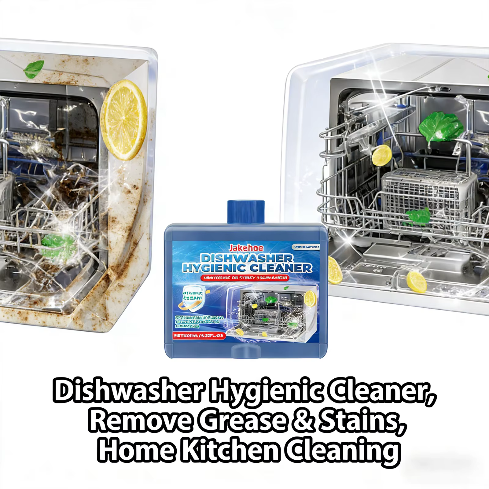 Nettoyant pour lave-vaisselle : décompose rapidement les résidus alimentaires, élimine le tartre, élimine les odeurs, réduit la croissance bactérienne, détergent vaisselle domestique