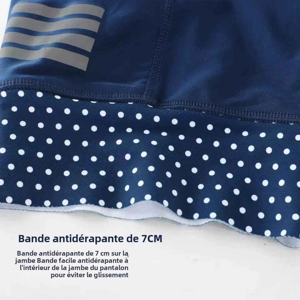 KEMALOCE hommes cyclisme cuissard solide bleu et noir 5D Gel Pad VTT Shorts haut de gamme en plein air respirant vélo
