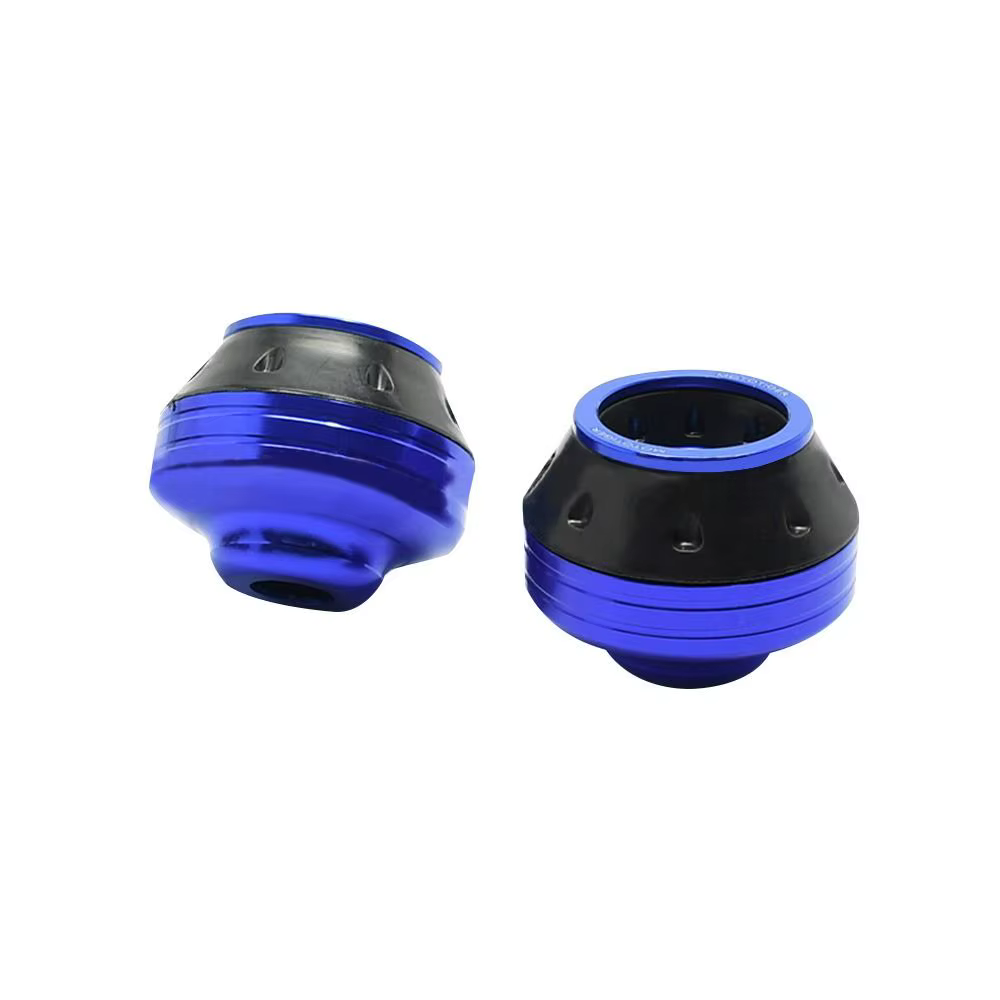 Accessoires pour trottinette électrique en alliage d'aluminium durable : Patins de protection antichoc et anti-chute