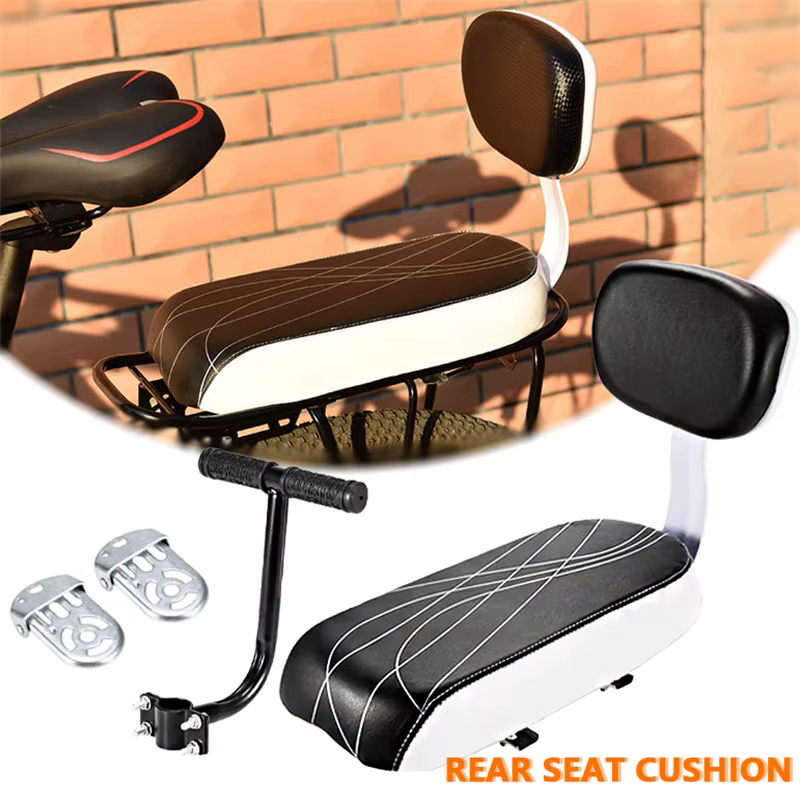 Selle de siège arrière de vélo pour enfant