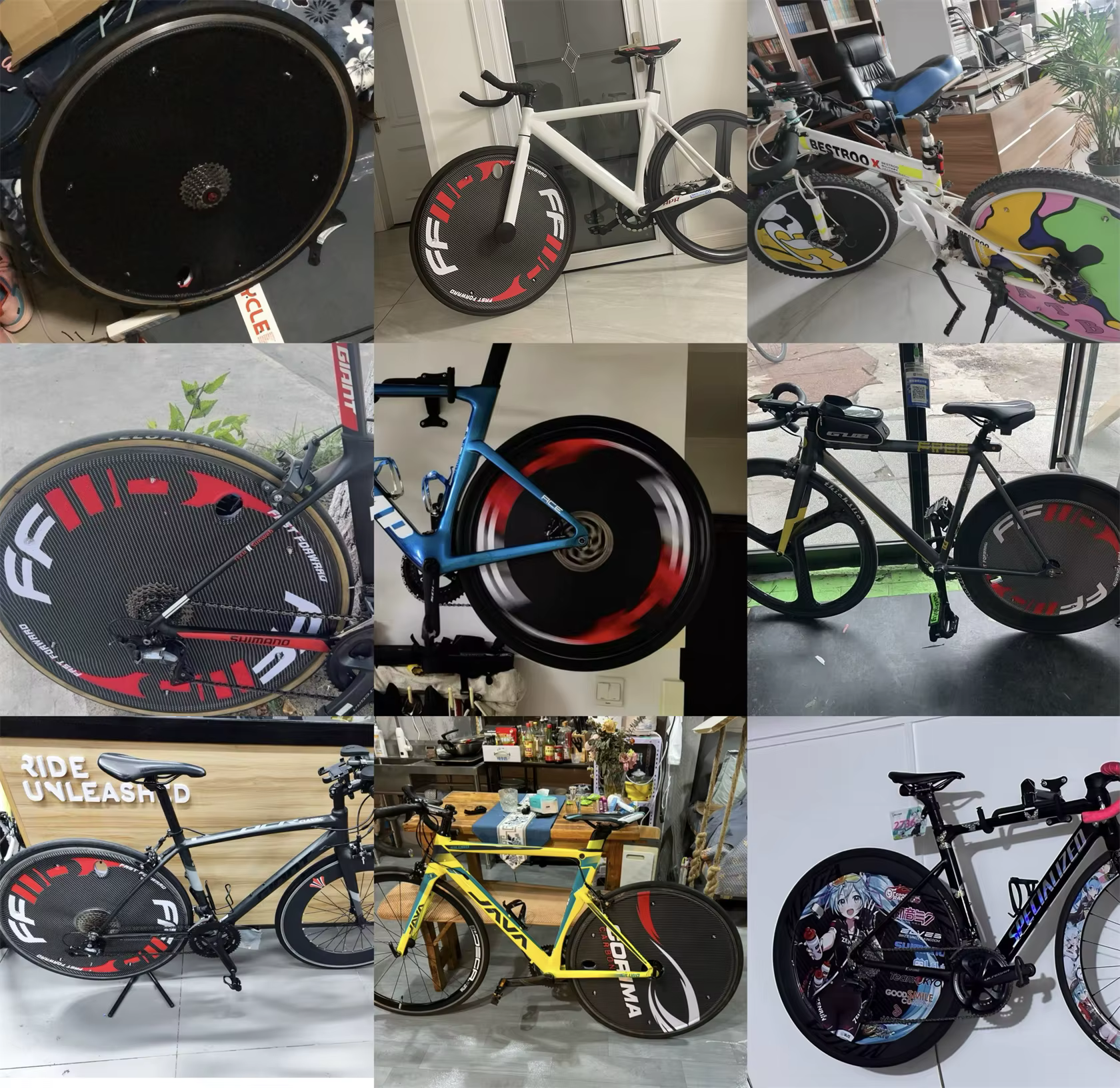 Housses de roue de vélo de montagne de 26 pouces/couvercle