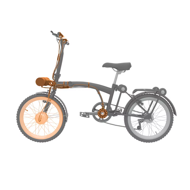 Kits de vélo électrique Brompton édition spéciale