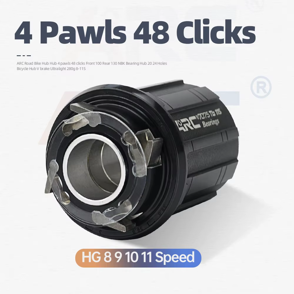 Moyeu de vélo ARC Ultralight Road Hub 100mm 135mm à roulements étanches