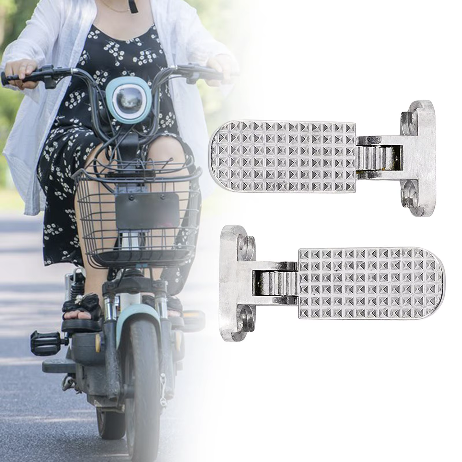 Pédales arrière de vélo électrique