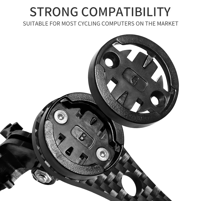 BUCKLOS support d'ordinateur de vélo en Fiber de carbone 143mm 165mm