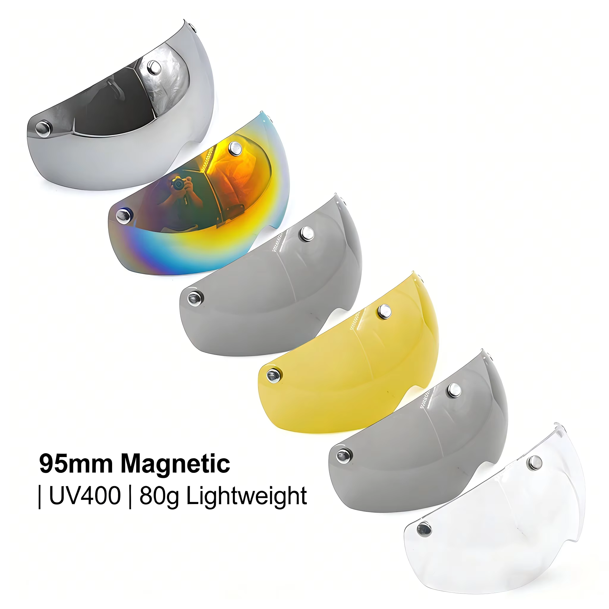 Visière de casque de vélo 95 mm