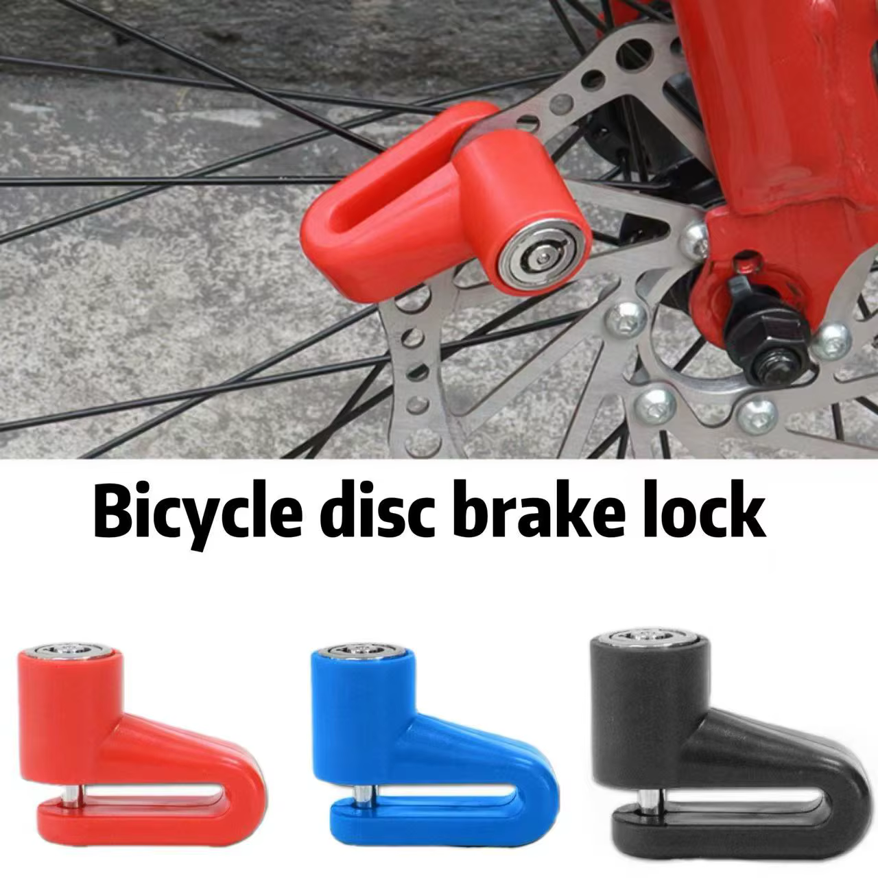 Antivol de disque de frein pour vélo