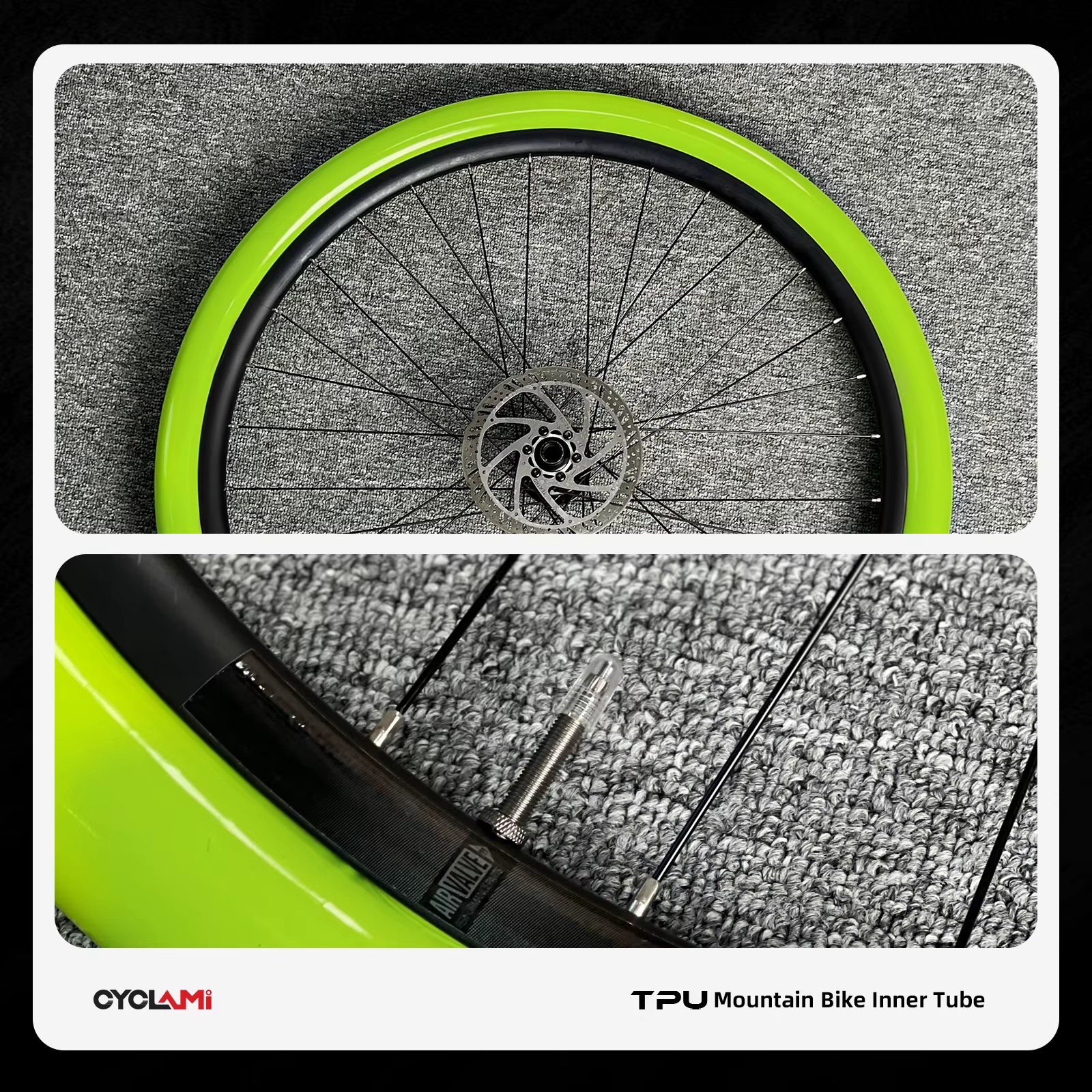 CYCLAMI – chambre à air ultralégère en TPU