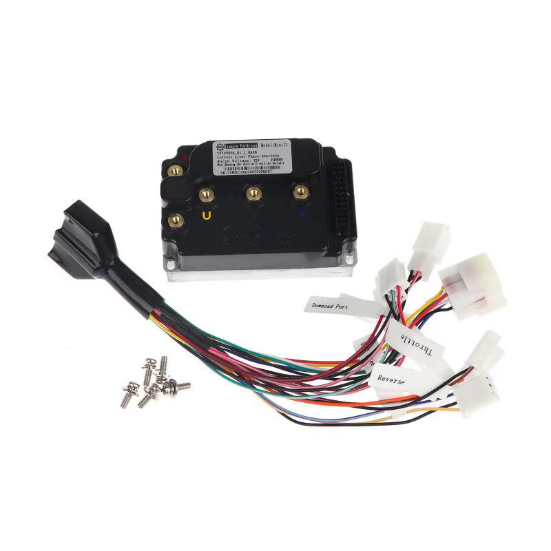 Contrôleur de moteur miniature Fardriver ND72260 80A 260A pour vélo électrique