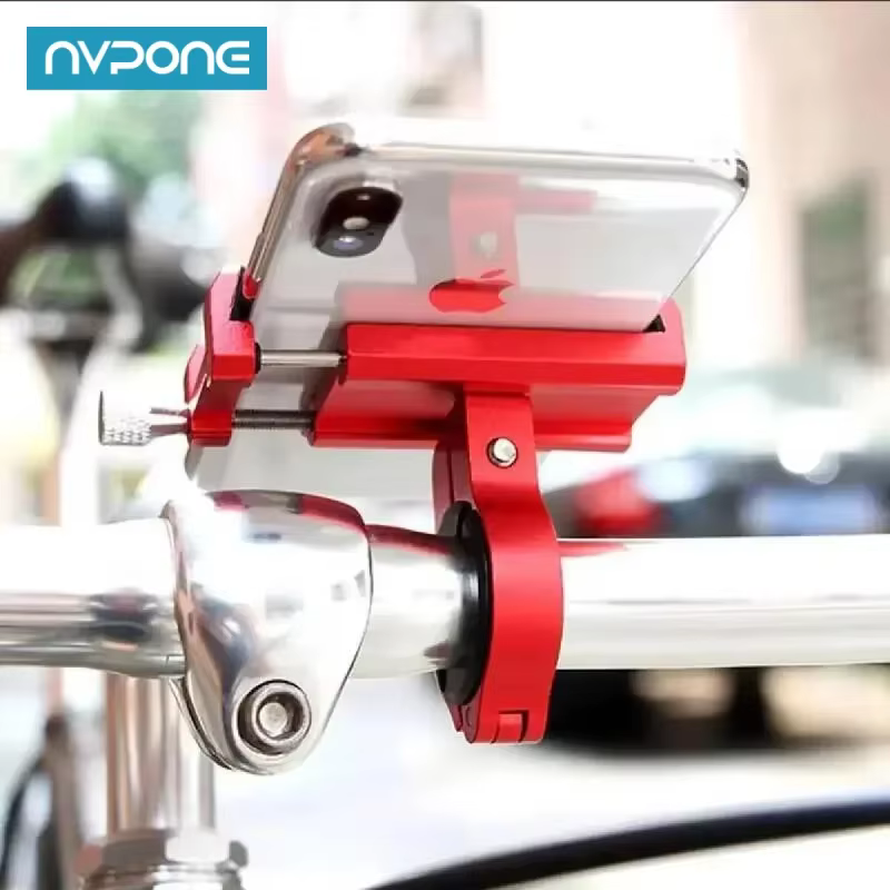 Support de téléphone en aluminium pour vélo de route