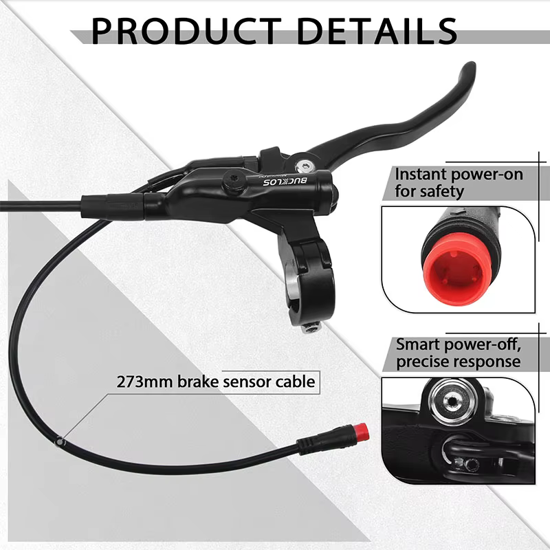 BUCKLOS vélo hydraulique frein à disque ensemble 2 pistons pression d'huile vtt