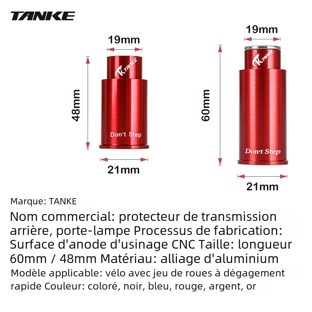 Protecteur de Transmission arrière de vélo