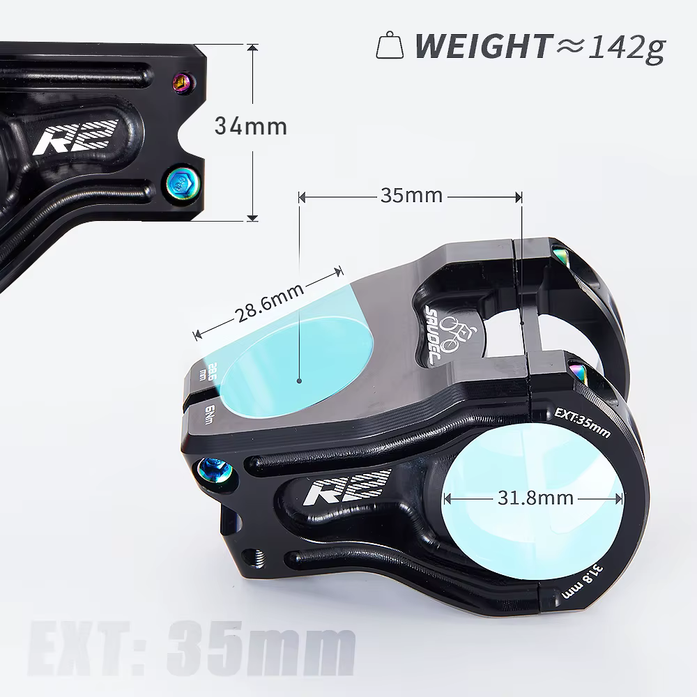 KRSEC vtt tige de puissance vélo pont