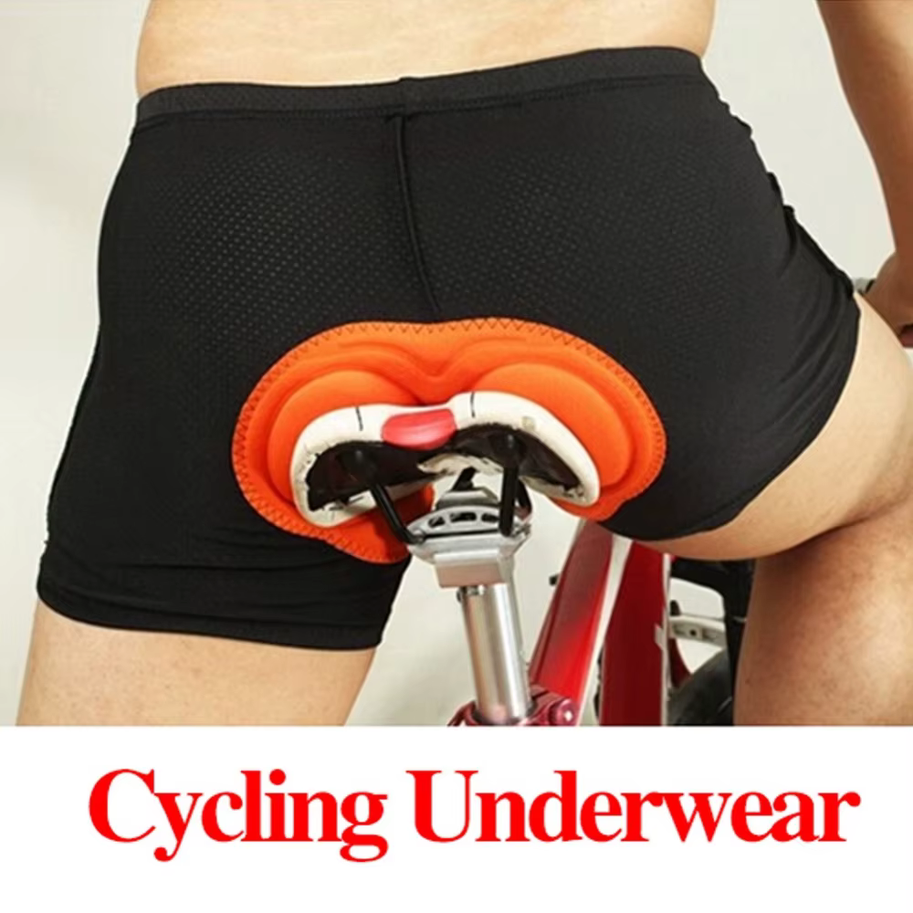 Sous-vêtements de cyclisme rembourrés pour hommes et femmes