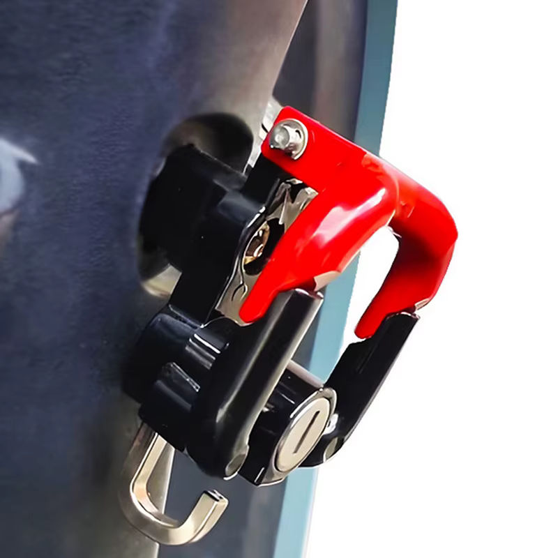 Verrou de sécurité antivol pour casque de vélo avec clés ; Verrouillage