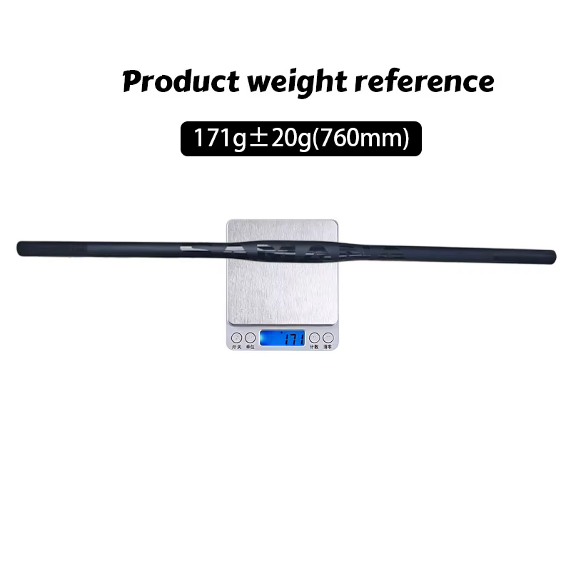 Guidon droit en fibre de carbone SAMANA pour VTT