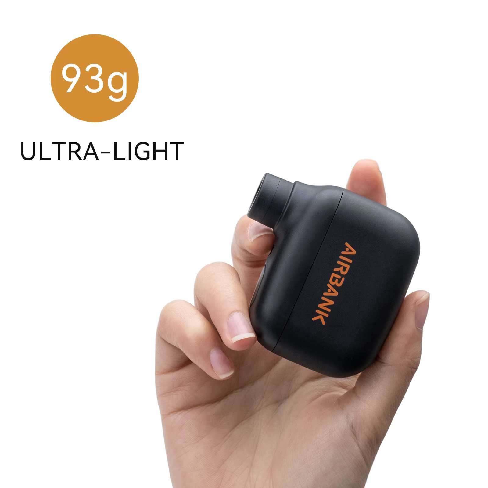 AIRBANK Pocket SE Mini pompe électrique Portable pour vélo sans fil pneu Presta Schrader Valve
