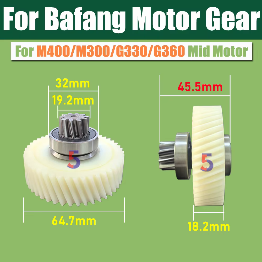 Pour Bafang M400 G330 moteur central ensemble d'engrenages en Nylon pièce de rechange pour Ebike