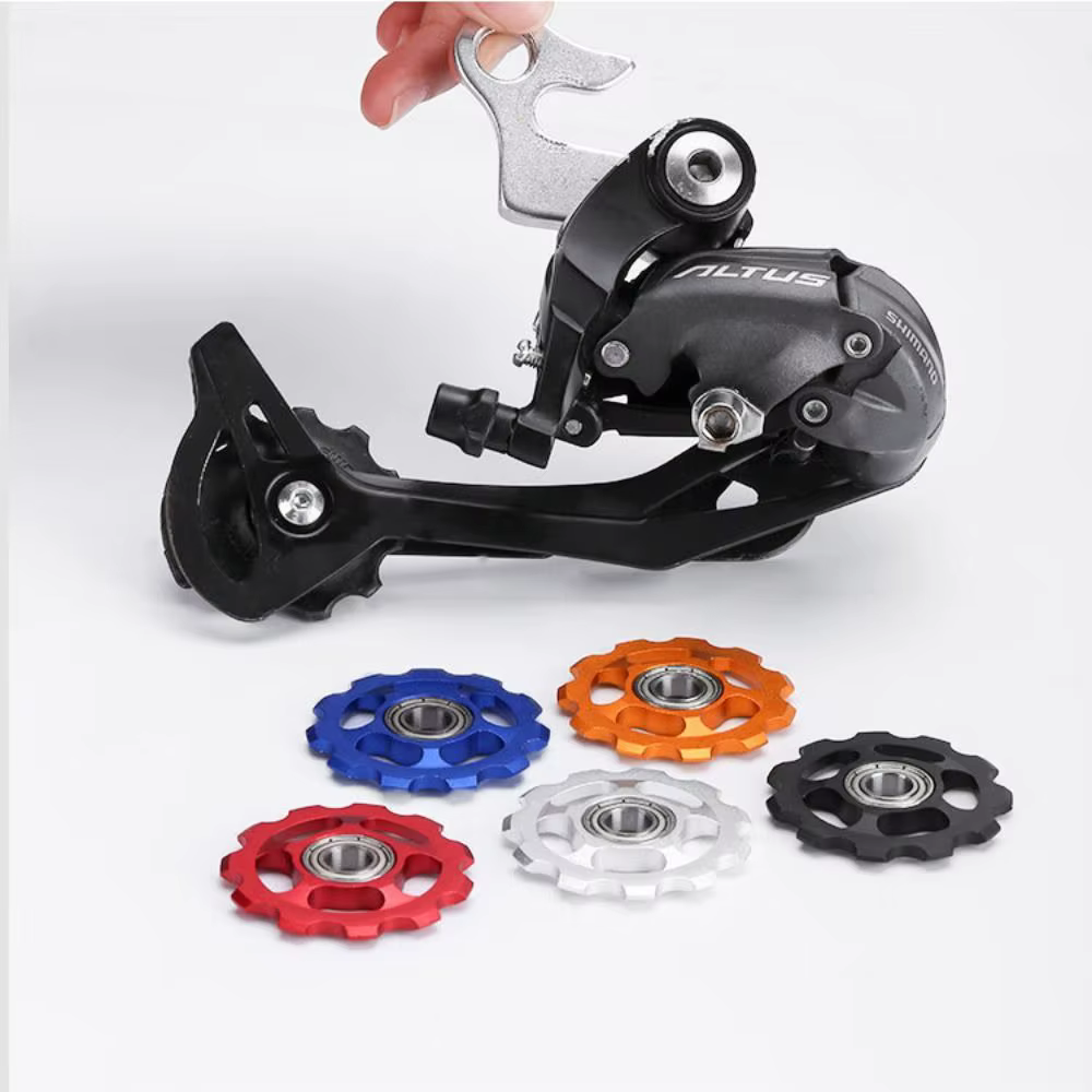 Rouleau de Jockey de vélo Portable en alliage d'aluminium