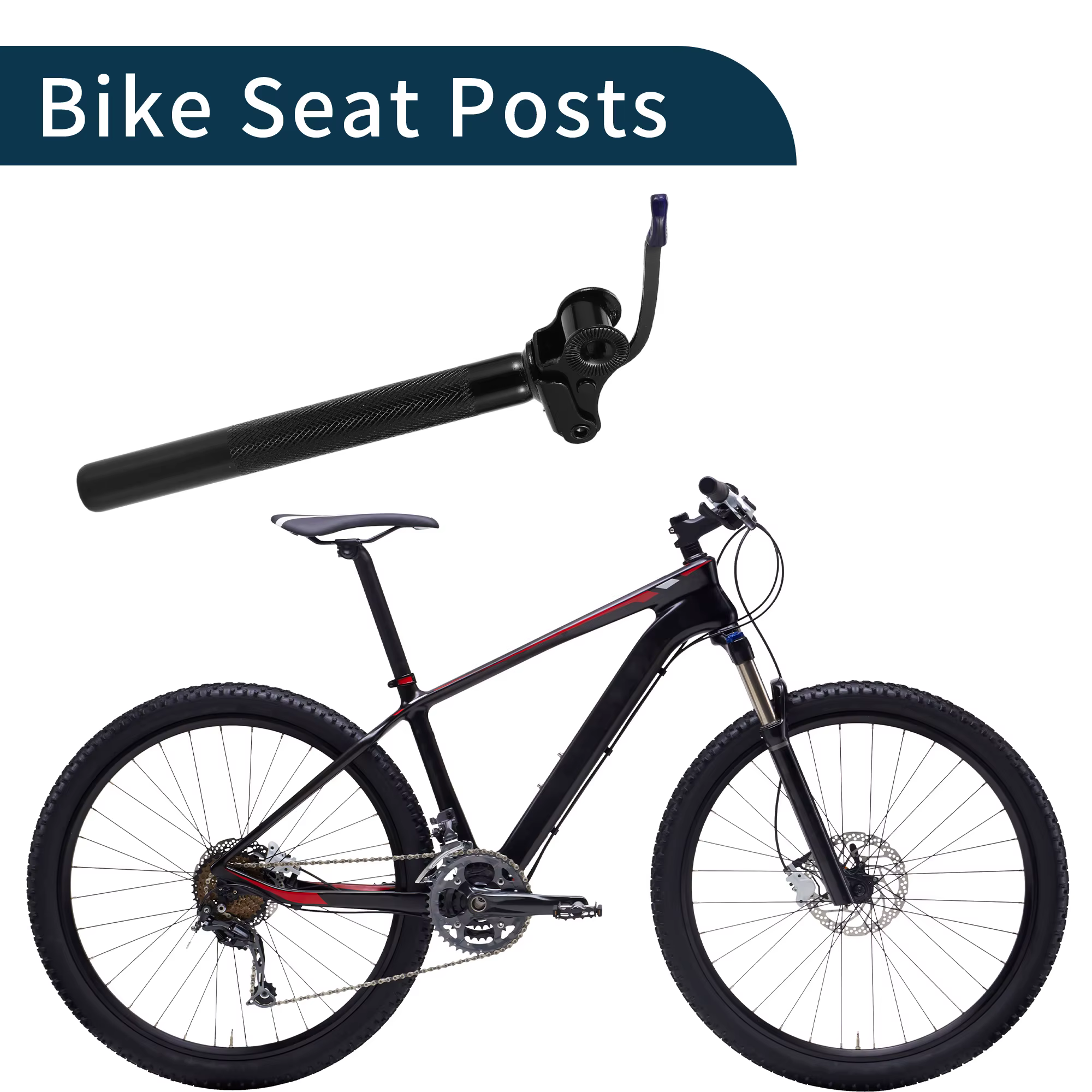 X Autohaux tiges de selle de vélo 25.4x1 0/250/300mm 27.2x1 0/250/300/350mm 31.8x300mm batterie de vélos électriques antivol