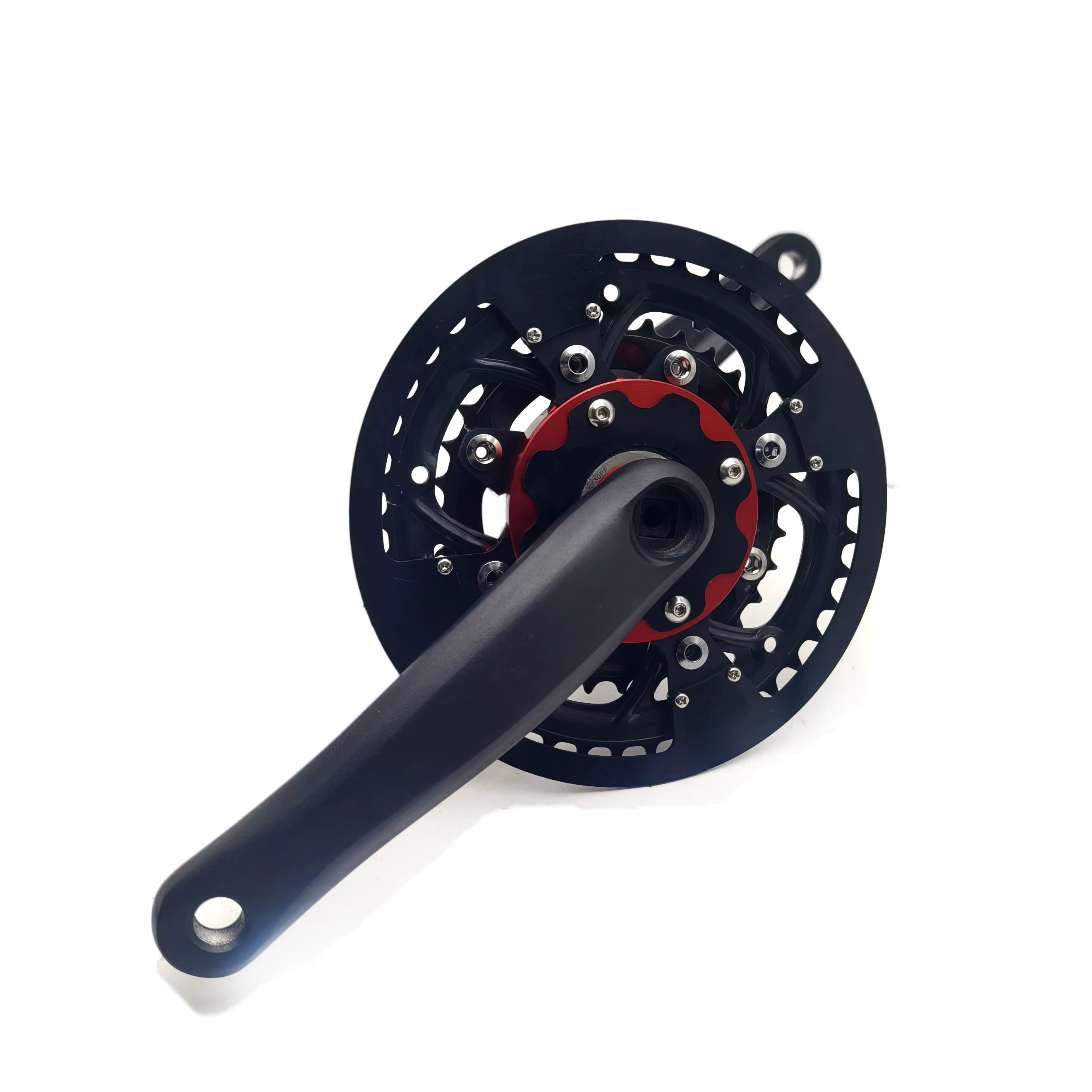 Pédalier pour kit de moteur à entraînement central VTT électrique manivelles à roue libre