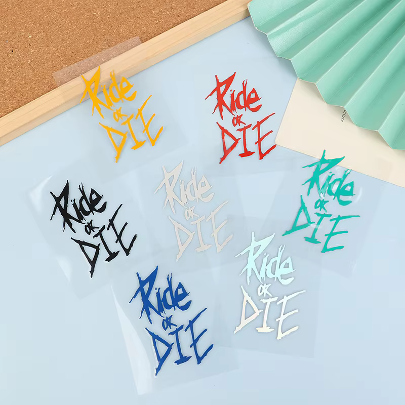 Autocollant de cadre de vélo Ride Or Die