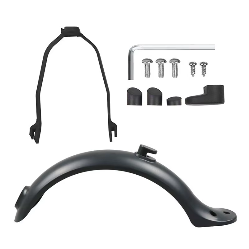 Nouveau jeu de 1 garde-boue pour trottinette électrique M365 avec feu arrière et protection