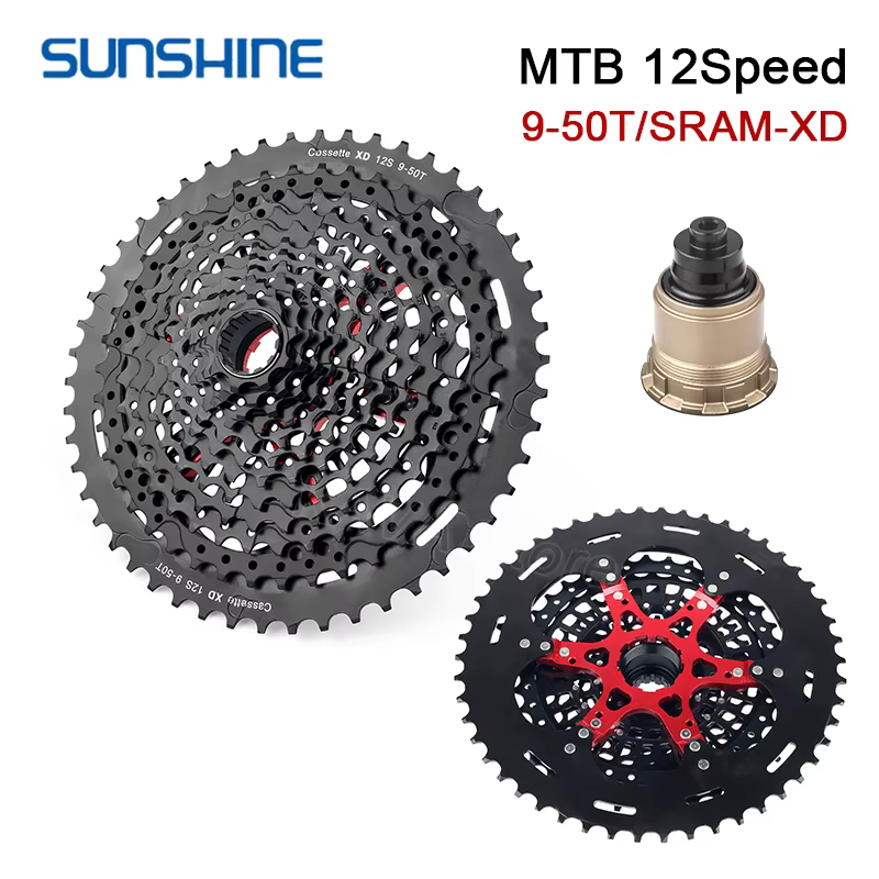 Cassette VTT Sunshine 11S 12V XD 10-42T 50T 52T