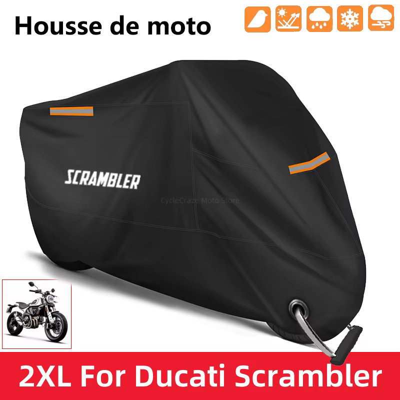 Juste de moto étanche pour scooter extérieur