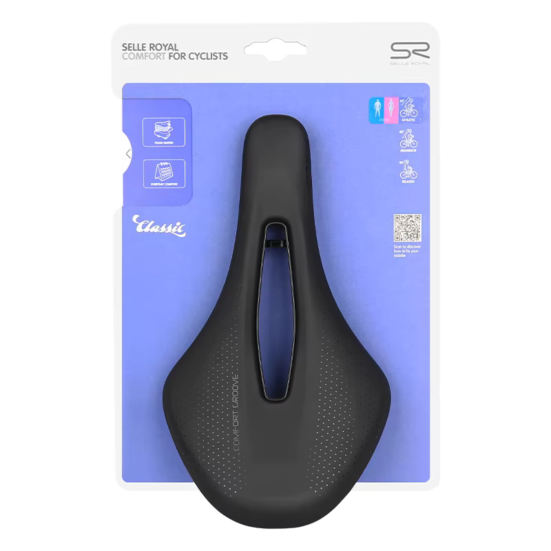 Selle de vélo respirante et légère SELLE ROYAL