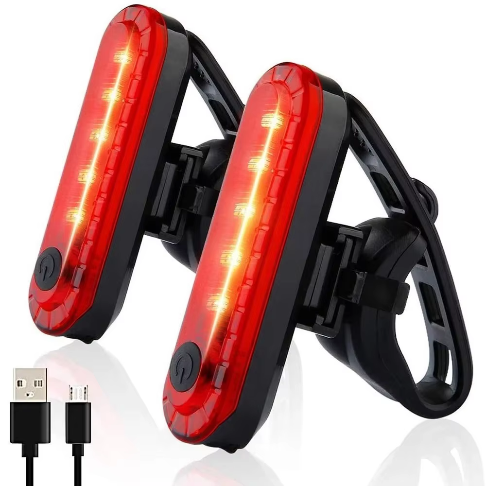 Enquêter arrière LED rouge brillant pour vélo