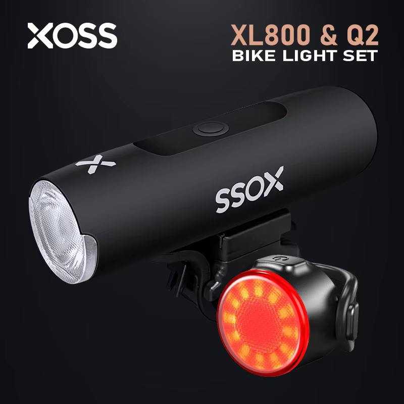 XOSS XL 800 vélo lumière phare étanche USB Rechargeable route vtt avant lampe
