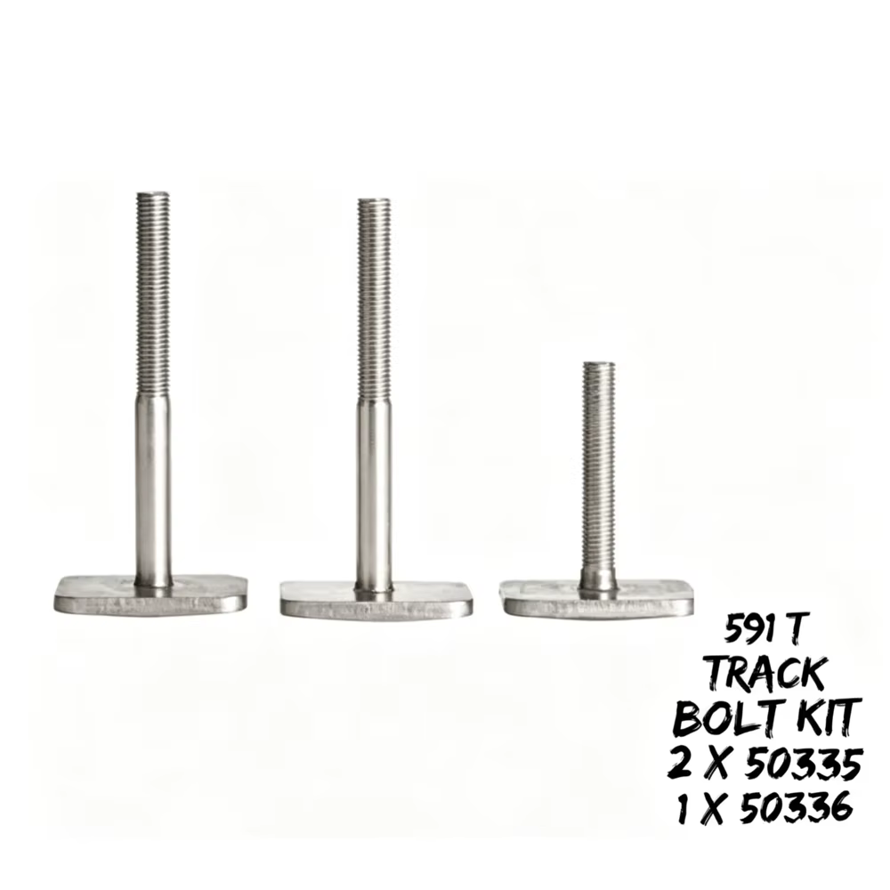 Kit complet de 3 boulons de fixation pour porte-vélos de toit Thule 591 598 Pro Ride Campervan, en acier inoxydable