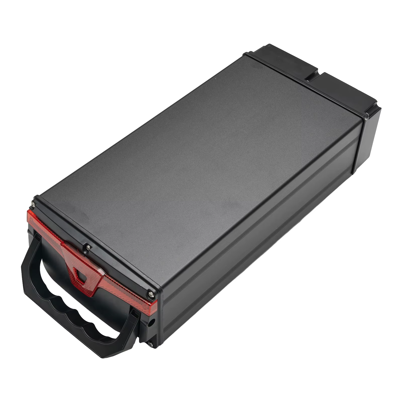 Boîtier boîte à piles 385x172x95mm alliage d'aluminium 1865o/21700 batterie au Lithium vélo électrique