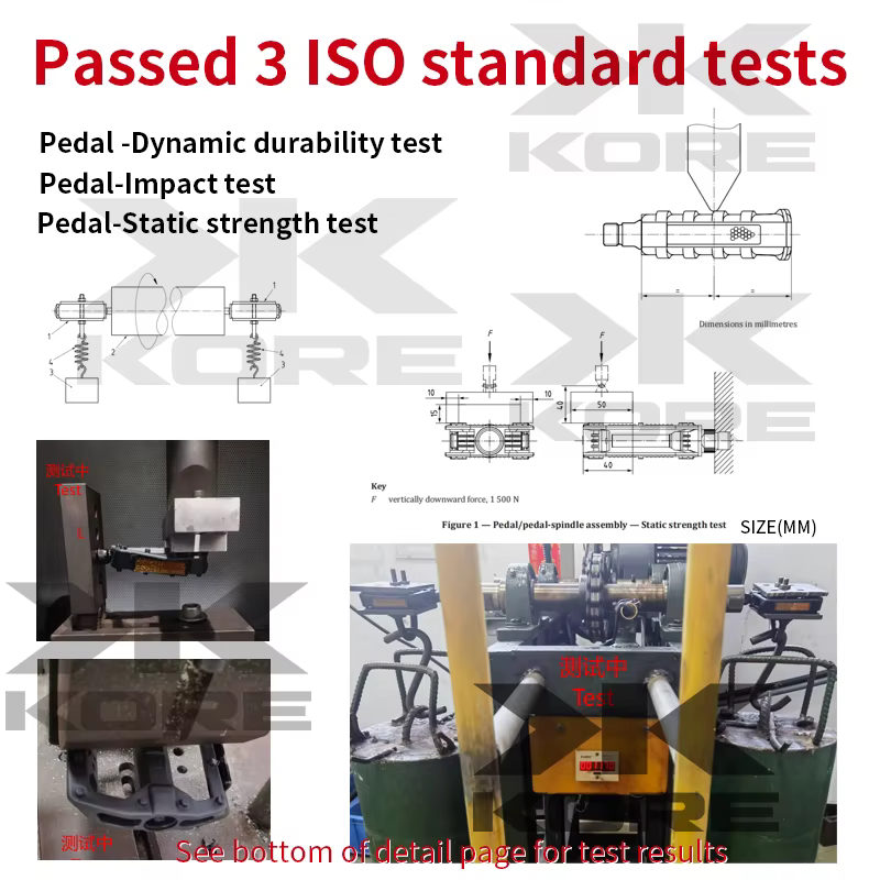 Pédales de vélo ultralégères antidérapantes en Nylon imperméable repose-pieds route BMX vtt