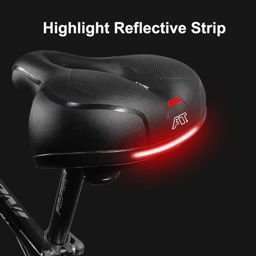 Selle de vélo creuse respirante pour hommes et femmes