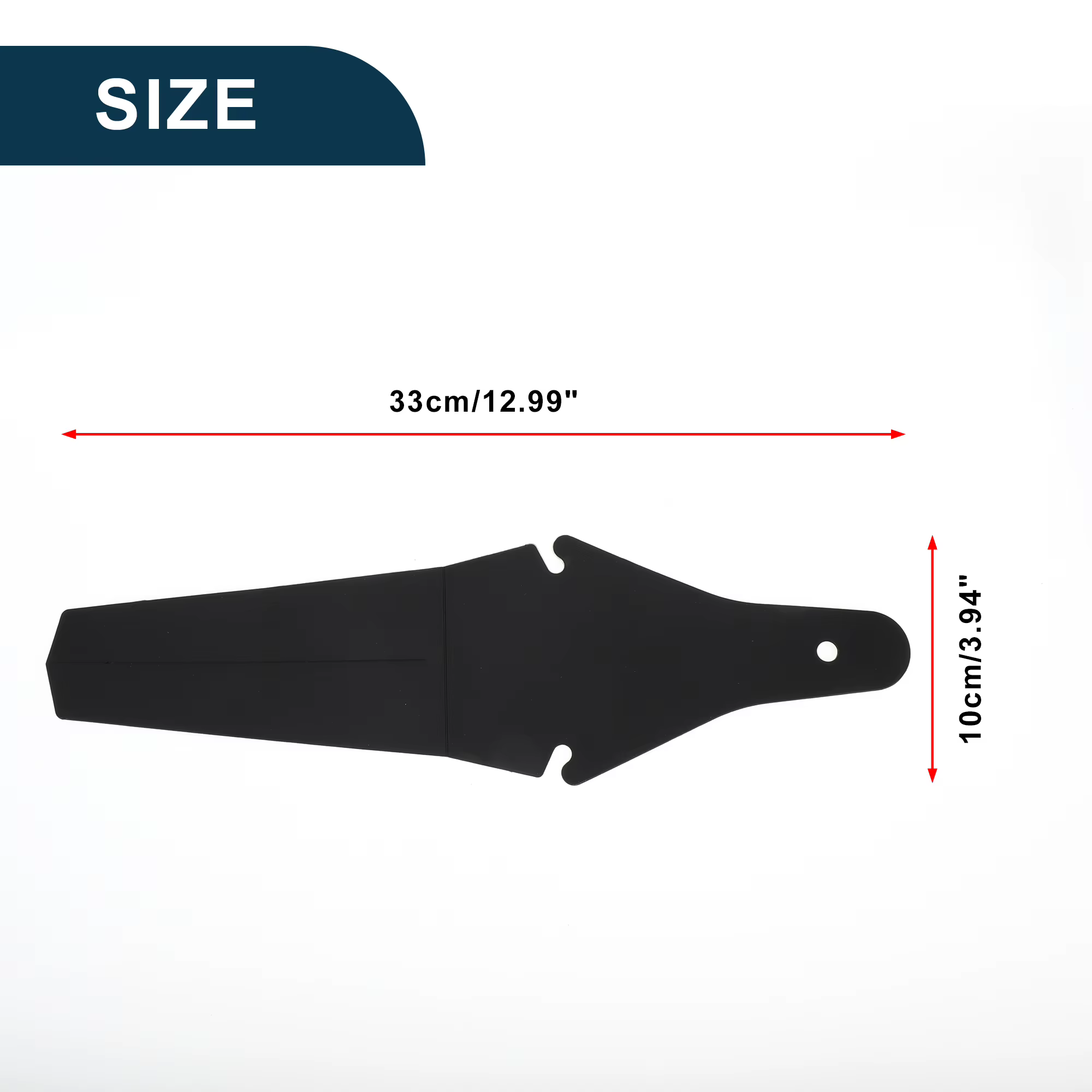 X Autohaux vélo de route vtt garde-boue arrière 12.99 "insertion siège