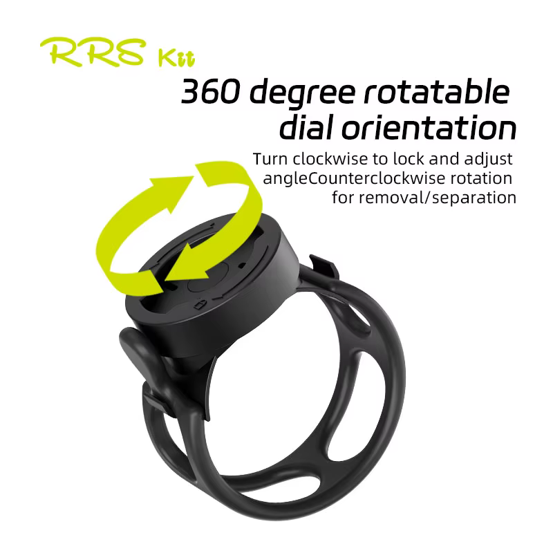 RRSKIT support de guidon de vélo de route vtt rotatif à 360 degrés pour Garmin IGPSPORT WAHOO XOSS