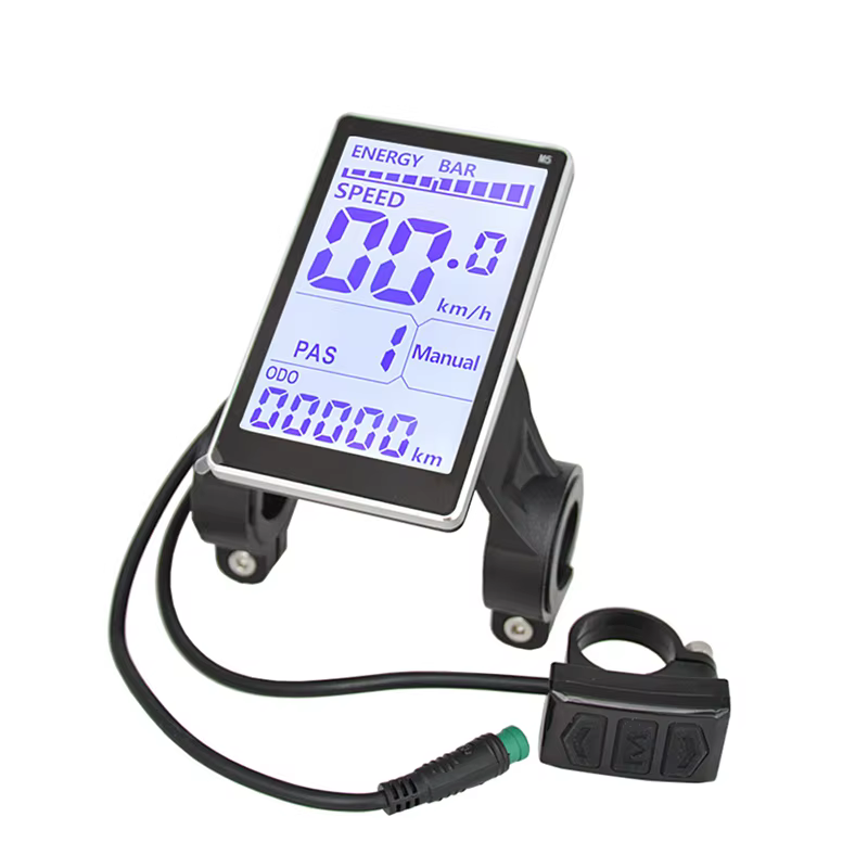 M5 vélo électrique écran d'affichage LCD 5 broches e-bike compteur de vitesse